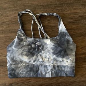 Lululemon Energy Bra Long Line *Tie Dye